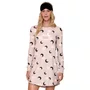 Dress Manga Longa In The Clouds Bege Lua Lua