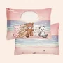 Fronha Avulsa 50x70cm Yoga Bears Lua Luá