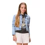 Jaqueta Deninm Básica Jeans Authoria