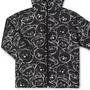 Jaqueta Fibra Estampa Full Teddys Preto Dame