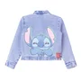 Jaqueta Jeans Com Patchs Stitch Anime