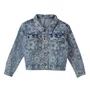 Jaqueta Jeans Love Daisy Azul farm Futura