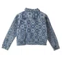 Jaqueta Jeans Love Daisy Azul farm Futura