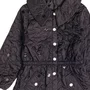 Jaqueta Matelasse com Paete Preto Momi