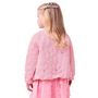 Jaqueta Puffer Matelasse Flores Paete Momi