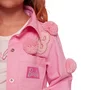 Jaqueta Sarja Multi Patch Barbie Pompom Pituchinhus