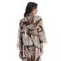 Kaftan Mistral Tule Preto Daniela Tombini