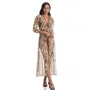 Kaftan Savana Tule Marrom Daniela Tombini