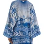 Kimono Afeto Tropical Azul Farm