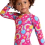 Macacão Biker Manga Longa Agua Viva Pink Dedeka