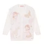 Maxi Casaco Tricot Fadas E Unicornios Off Pituchinhis
