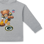 Blusão Moletom GB Packers Cinza Mescla Dame