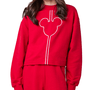 Moletom Mickey Minimalista Vermelho I Am