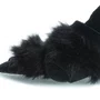 Pantufa Chinelo Karina Pelinho Preto Daniela Tombini