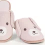 Pantufa Dog Rosê Adulto Cor com Amor