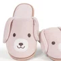 Pantufa Dog Rosê Kids Cor com Amor
