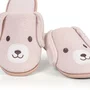 Pantufa Dog Rosê Kids Cor com Amor