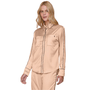 Pijama Aberto Classic Elegance Gold Lua Lua
