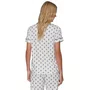 PIjama Aberto Feminino Capri Soft Blue Lua Lua
