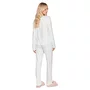 Pijama Aberto Feminino Longo All Print Beauty Flow Lua Luá