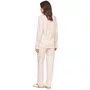 Pijama Aberto Feminino Longo All Print Cots Cats Lua Lua