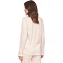 Pijama Aberto Feminino Longo All Print Cots Cats Lua Lua