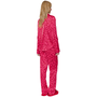 Pijama Aberto Longo Wild Pink Lua Lua