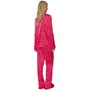 Pijama Aberto Longo Wild Pink Lua Lua