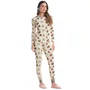 Pijama Canelado Longo Vira Latas Daniela Tombini