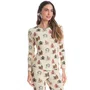 Pijama Canelado Longo Vira Latas Daniela Tombini