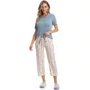 Pijama Capri Flor Azul Claro Daniela Tombini