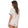 Pijama Curto Aberto Floral Marigold Lua Lua