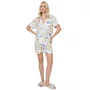Pijama Curto Citrino Itália Miss Victtoria