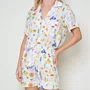Pijama Curto Citrino Itália Miss Victtoria