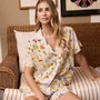Pijama Curto Citrino Itália Miss Victtoria