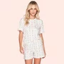 Pijama Curto Feminino All Print Beauty Flow Lua Luá