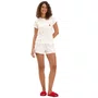Pijama Curto Feminino Lacinhos Vermelho Cor Com Amor