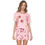 Pijama Curto Feminino Nina Always In Love Lua Lua