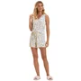 Pijama Curto Floral Delicado Azul Cor Com Amor