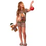 Pijama Curto Infantil Menina Christmas Night Lua Lua