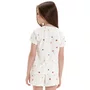 Pijama Curto Infantil Menina Frutinhas Branco Cor Com Amor
