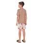 Pijama Curto Masculino Infantil Ursilhos Lua Luá