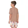 Pijama Curto Masculino Infantil Ursilhos Lua Luá