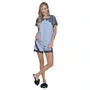 Pijama Curto Micheli Mescla e Renda Miss Victtoria