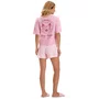 Pijama Curto Rosa Cerejinha Listra Cor Com Amor