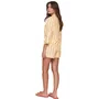 Pijama Feminino Aberto Curto Blush Honey Lua Lua