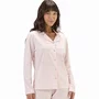 Pijama Feminino Aberto Lacinhos Rosa Cor com Amor