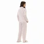 Pijama Feminino Aberto Lacinhos Rosa Cor com Amor