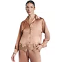 Pijama Feminino Cetim Americano Chocolat Revedenfant