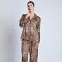 Pijama Feminino Cetim Longo Panther Revedenfant